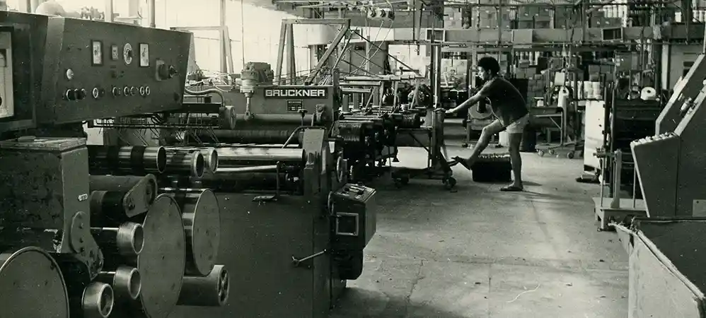 Workers in the tama factory