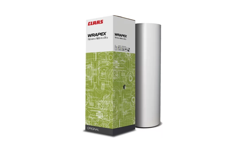 Claas Wrapex Classic 750 X 1500 White Stretchfilm